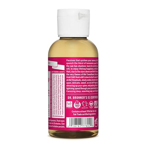 Vista 10 de Jabón líquido Pure-Castile del Dr. Bronner. almendra, 1 galón