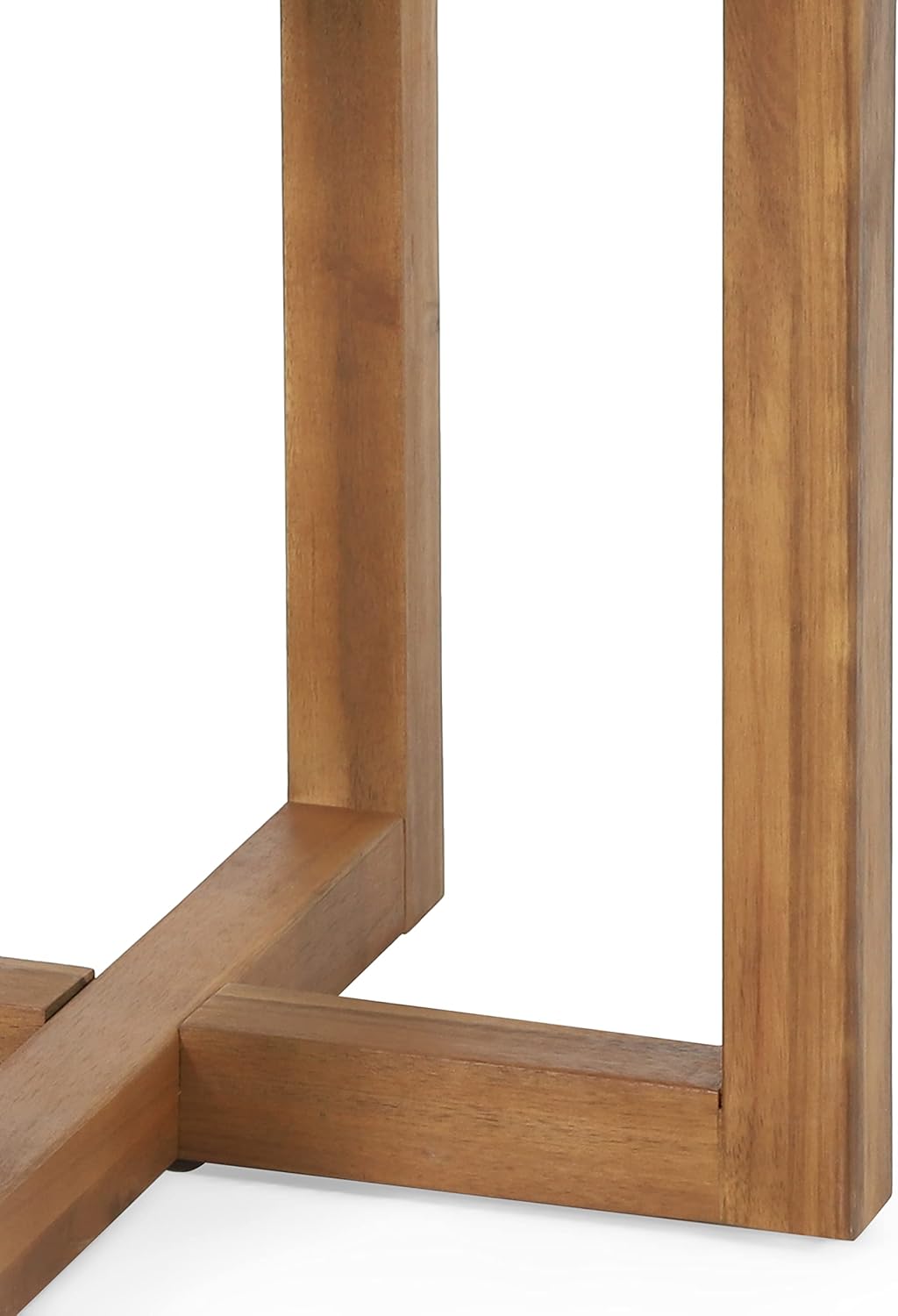 Hamel Outdoor Circular Side Table - Acacia Wood - Teak