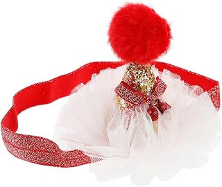 Amosfun 1 Peça De Natal Bandana De Chifre De Natal Bandana De Chapéu De Natal Chapéu De Natal Do Bebê Vestido Da Criança Roleplay Traje Bandanas Elásticas Chapéu De Natal Infantil Faixa