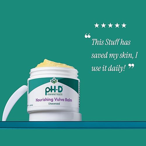 Miniatura 6 de pH-D - Bálsamo nutritivo de vulva para la salud femenina, hidratante Vulva para sequedad, apoyo a la menopausia, cuidado íntimo, reduce la sequedad