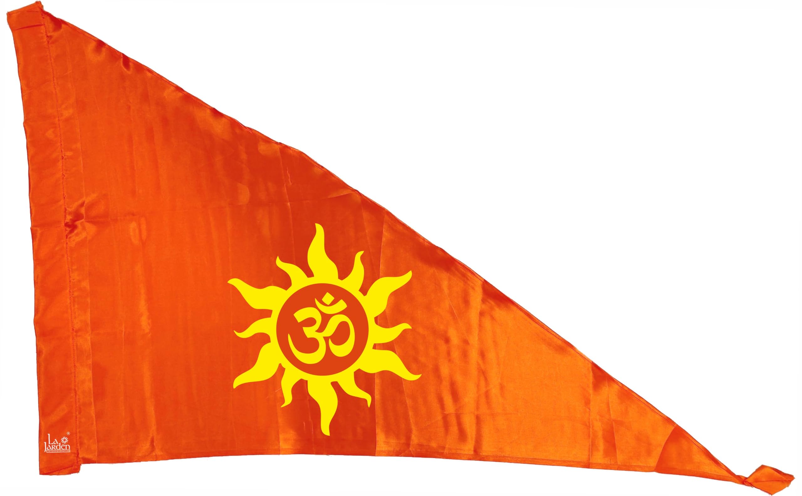 See full amazon price history chart for La Jarden LARGE Yellow Aum printed on silky satin orange flag, Orange OM flag for Yoga, Meditation, Omshanti bhawan, Bhagwa dhwaj for temple, house & religious purpose, bhagwa, flag (36x54 inches) 1 nos. (Yellow Sun rays bold) La Jarden LARGE Yellow Aum printed on silky satin orange flag, Orange OM flag for Yoga, Meditation, Omshanti bhawan, Bhagwa dhwaj for temple, house & religious purpose, bhagwa, flag (36x54 inches) 1 nos. (Yellow Sun rays bold) (B0CV616XS2) Amazon Price History, Amazon Price Tracker