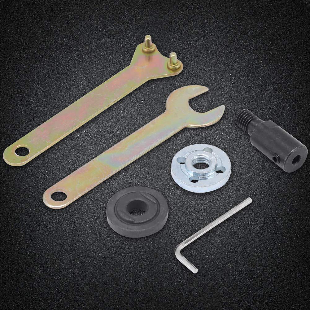 Arbor Mandrel Adaptor, M10 Motor Shaft Coupler Sleeve Saw Blade Coupling Saw Chuck for Sanding Disc Adapter Polishing Grinding Angle Grinder(8mm)