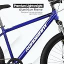 ROADGIANT Filipino 26T | MTB | Aluminum Alloy Frame Bicycle | Dual Disc Brakes | Single Speed | Front Suspension | Unisex | for All-Terrain Riding (Navy Blue) gallery image
