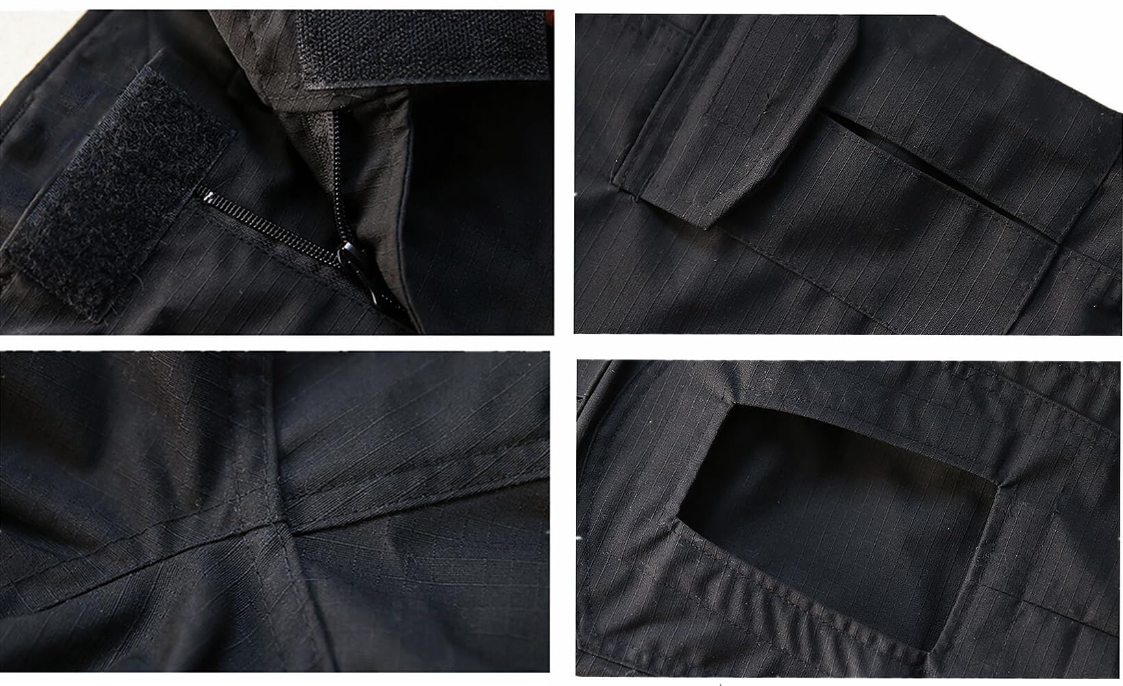 Pantalon de Combat avec Genouillères Pantalon Cargo Homme Tactique Pantalons de Travail CS Jeux Cosplay Multi-Pockets