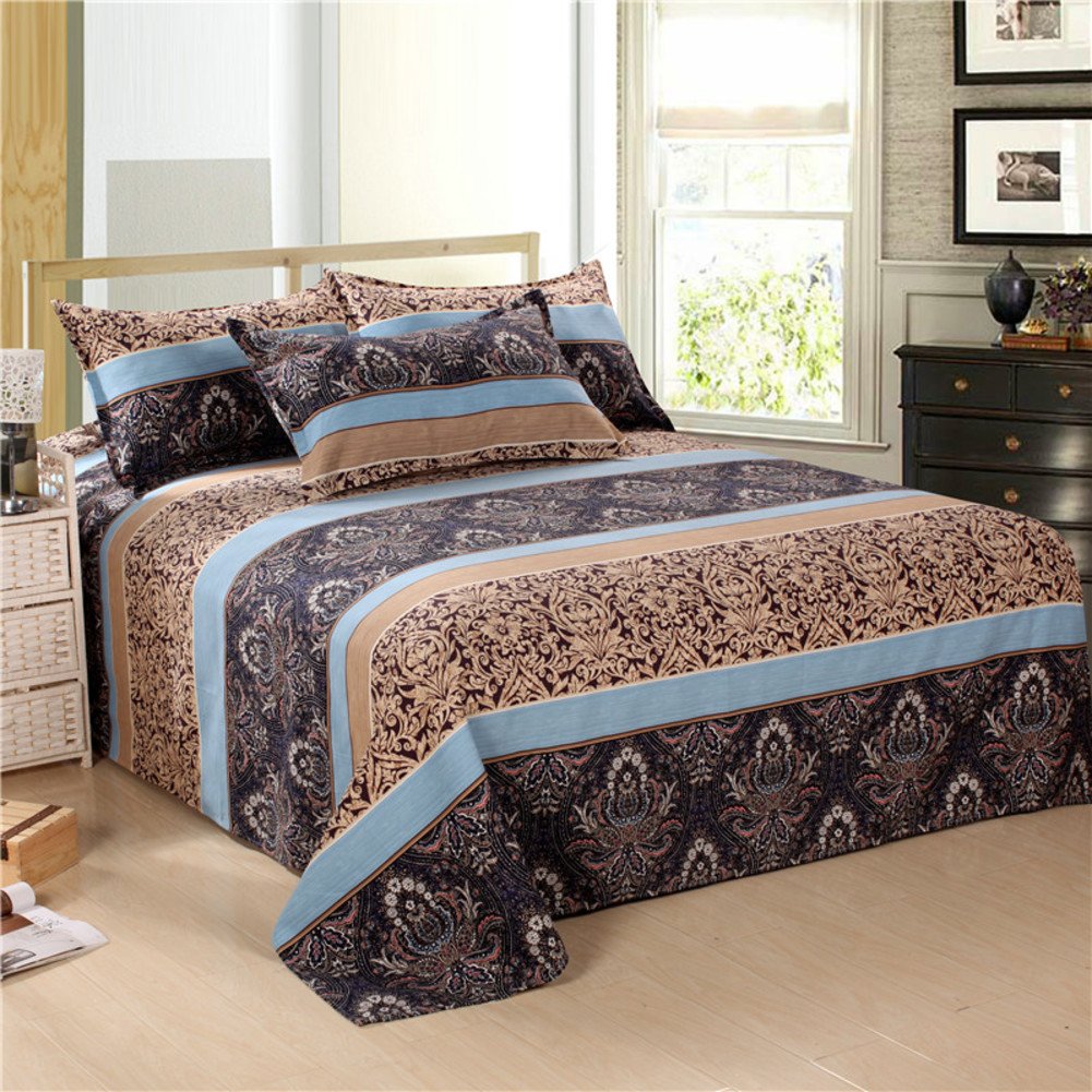 Draps en coton grossier 270x230cm : finissez-en avec le drap trop court qui glisse