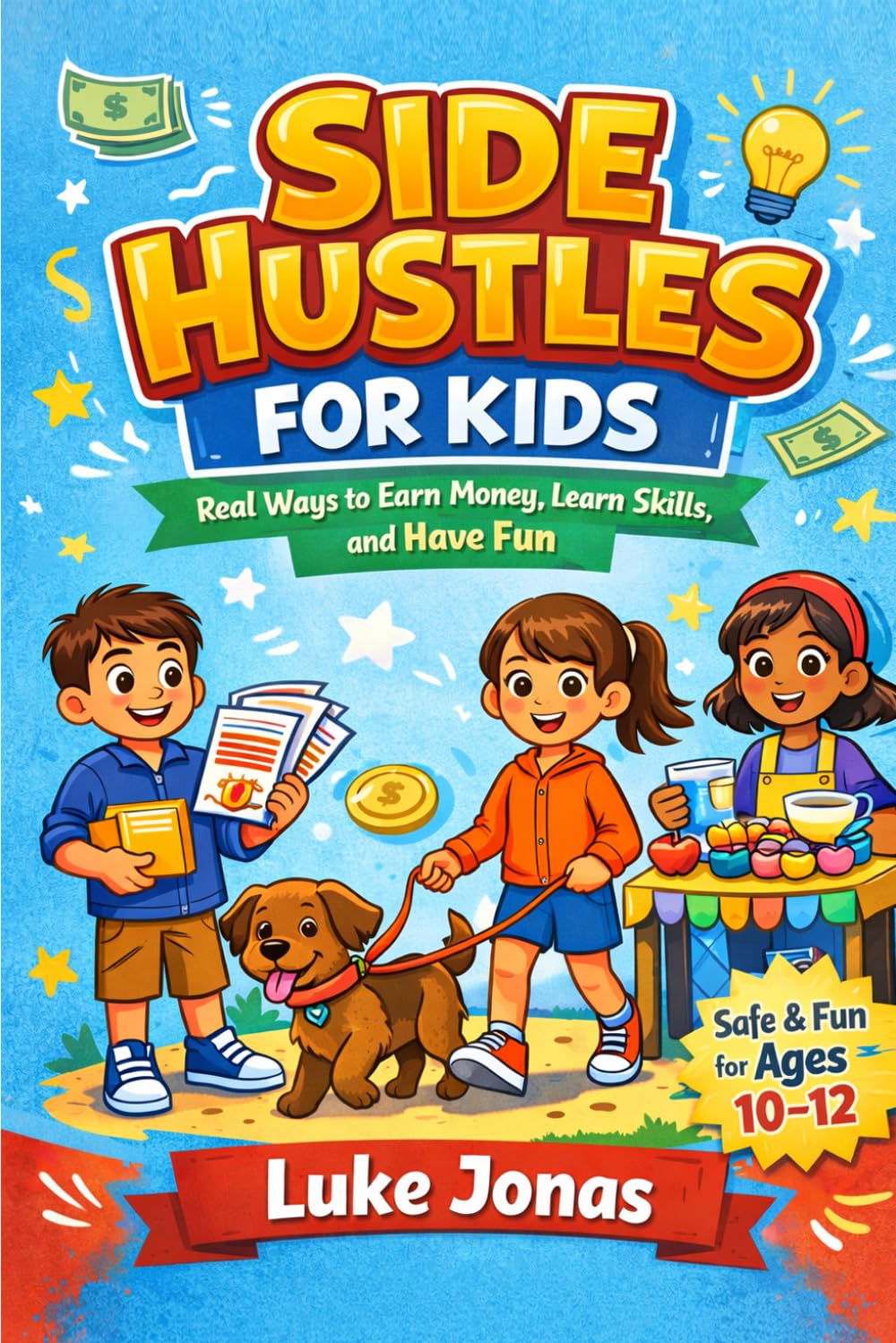 Side Hustles For Kids: Real Ways To Earn Money, Learn Skills And Have Fun (Real Side Hustles)
