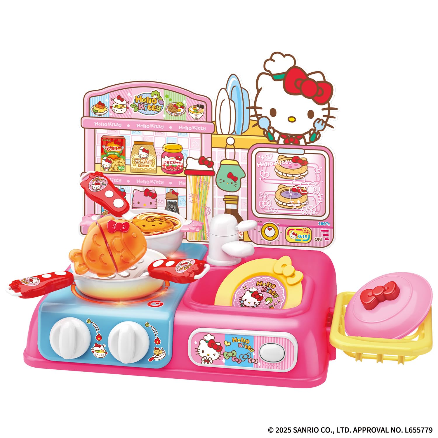 勝恵様！ 新品⭐︎ハローキティ♡キッチンセット 勝恵様！ 新品⭐︎ハローキティ♡キッチンセット