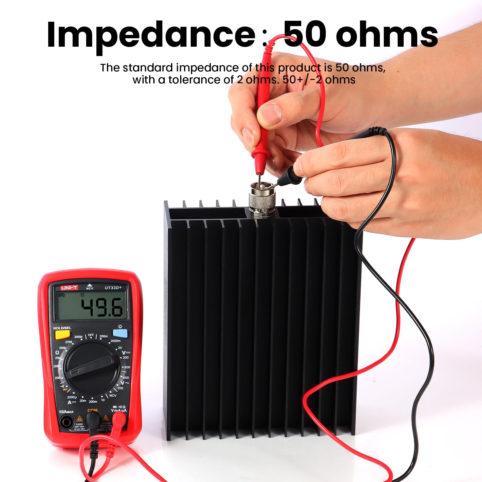 Amazon.co.jp: BECEN 200ワット PL259 オスプラグダミーロード、UHF