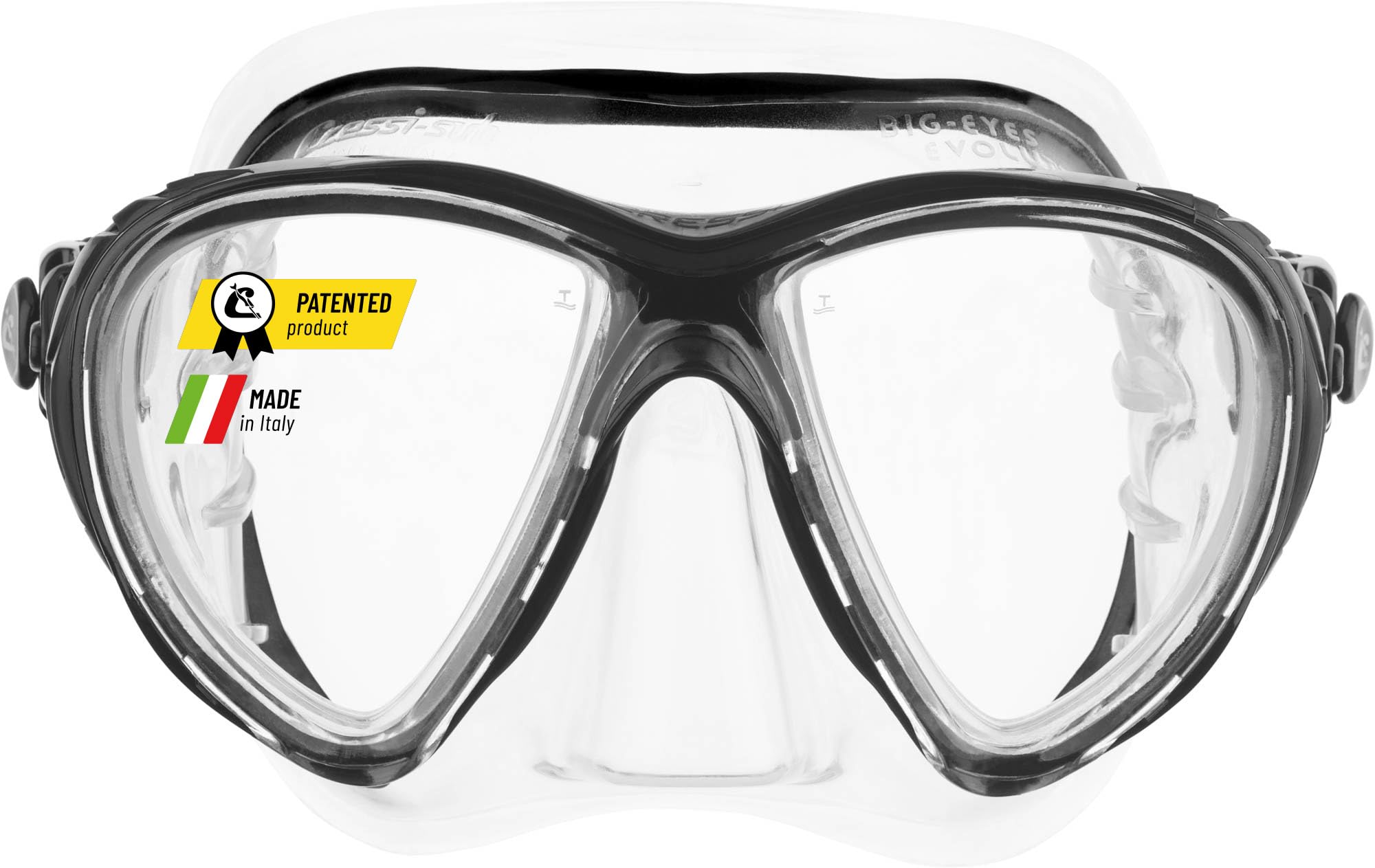 Cressi Unisex-Adult Big Eyes Evolution Mask Maski Do Nurkowania I Snorkrlingu