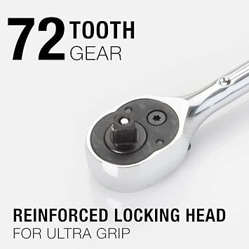 E-Z Red MR14 1/4 Drive Extendable Ratchet