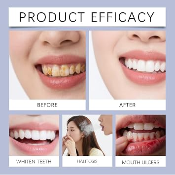 Nano Hydroxyapatite Tooth Repair Serum, 60ml Tooth Repair Cleaning Liquid