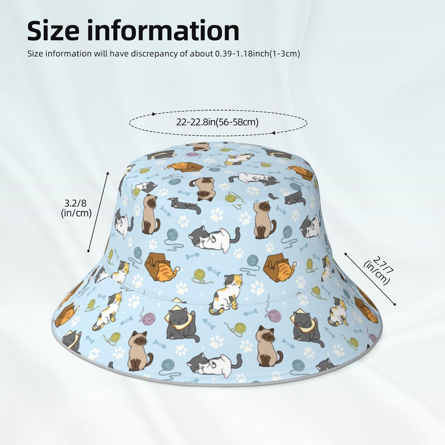 1Pcs Bucket Hats for Woman Packable Summer Sun Hat Beach Caps for Fisherman Outdoor Travel Hiking - Image 4