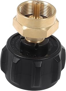 KONTONTY Adaptador Qcc1 Acessórios De Acampamento Gás De Metal Lata Adaptador De Acoplador De Recarga De Propano Para Tanque De Gás Adaptador De Propano Adaptador De Tanque De Gás Pequeno