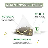 Vista 4 de Teabox Premium Darjeeling Green Tea With Jasmine Flowers 100% Whole Leaf & 0% Bitterness Green Tea From The Himalayas 25 Tea Bags