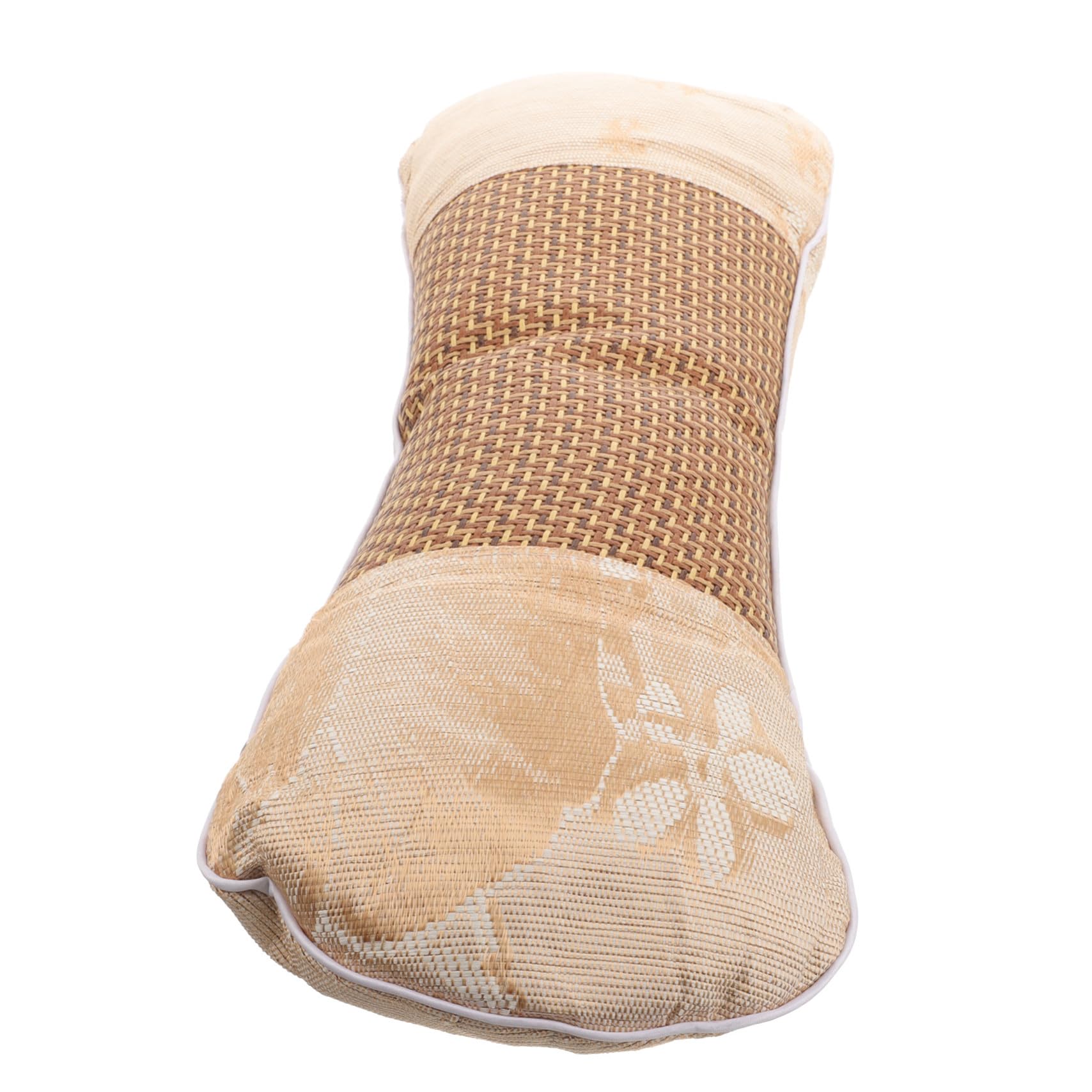 ERINGOGO Wurmholz Nackenrolle Kissen EIS Seide Kühlkissen Ergonomisches Nackenstützkissen für Sommer Schlaf Unterstützung gegen Nackenschmerzen mit Elegantem Farbdesign