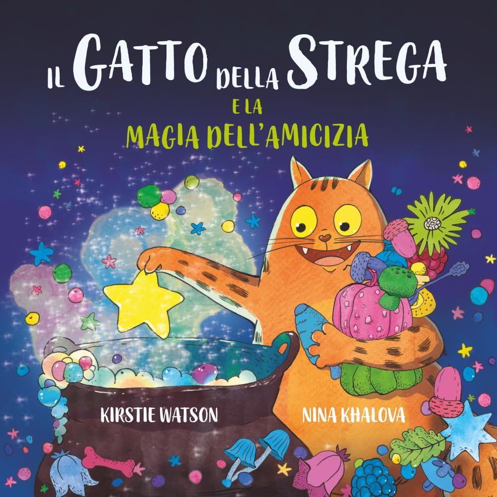 Il Gatto della Strega e la magia dell’amicizia: Una magica storia interattiva per bambini dai 2 anni in su