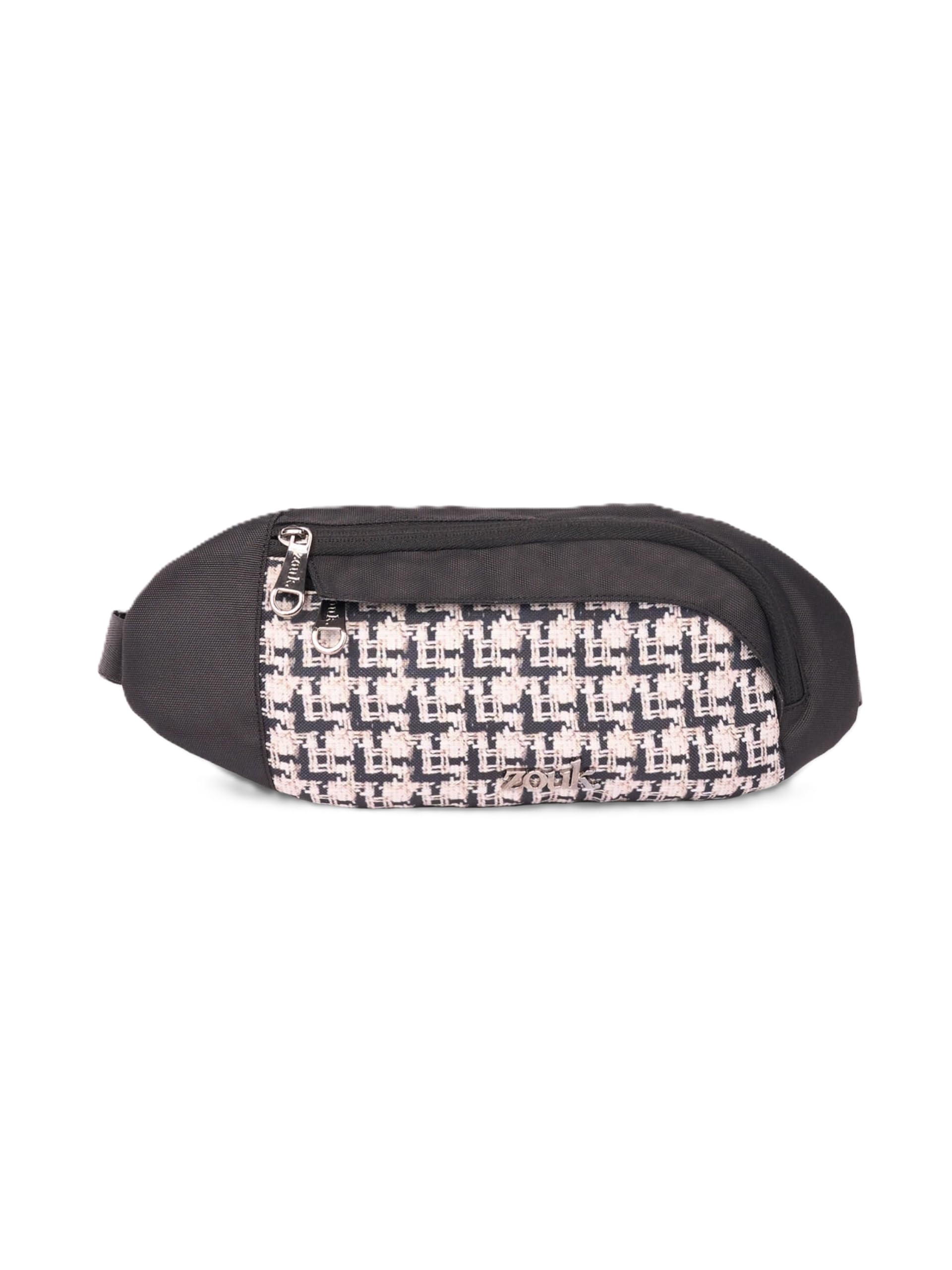 Faye Fanny Pack for Men, Vegan Leather Waist Bag, Printed Crossbody Sling Bag, Adjustable Strap, Lightweight Travel Pouch, Compact Festival Bag, Everyday Carry Waist Pack | Carter Checks-image-31