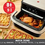 Moulinex - Easy Fry Dual Flex air fryer - 7 programmes - 9 L - Noir - 3