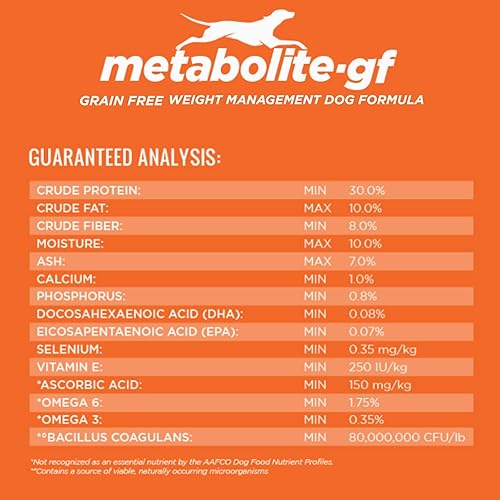 Miniatura 5 de Dr. Tim's Alimento para perros de alta calidad sin granos, metabolito para control de peso, bolsa de 12 libras