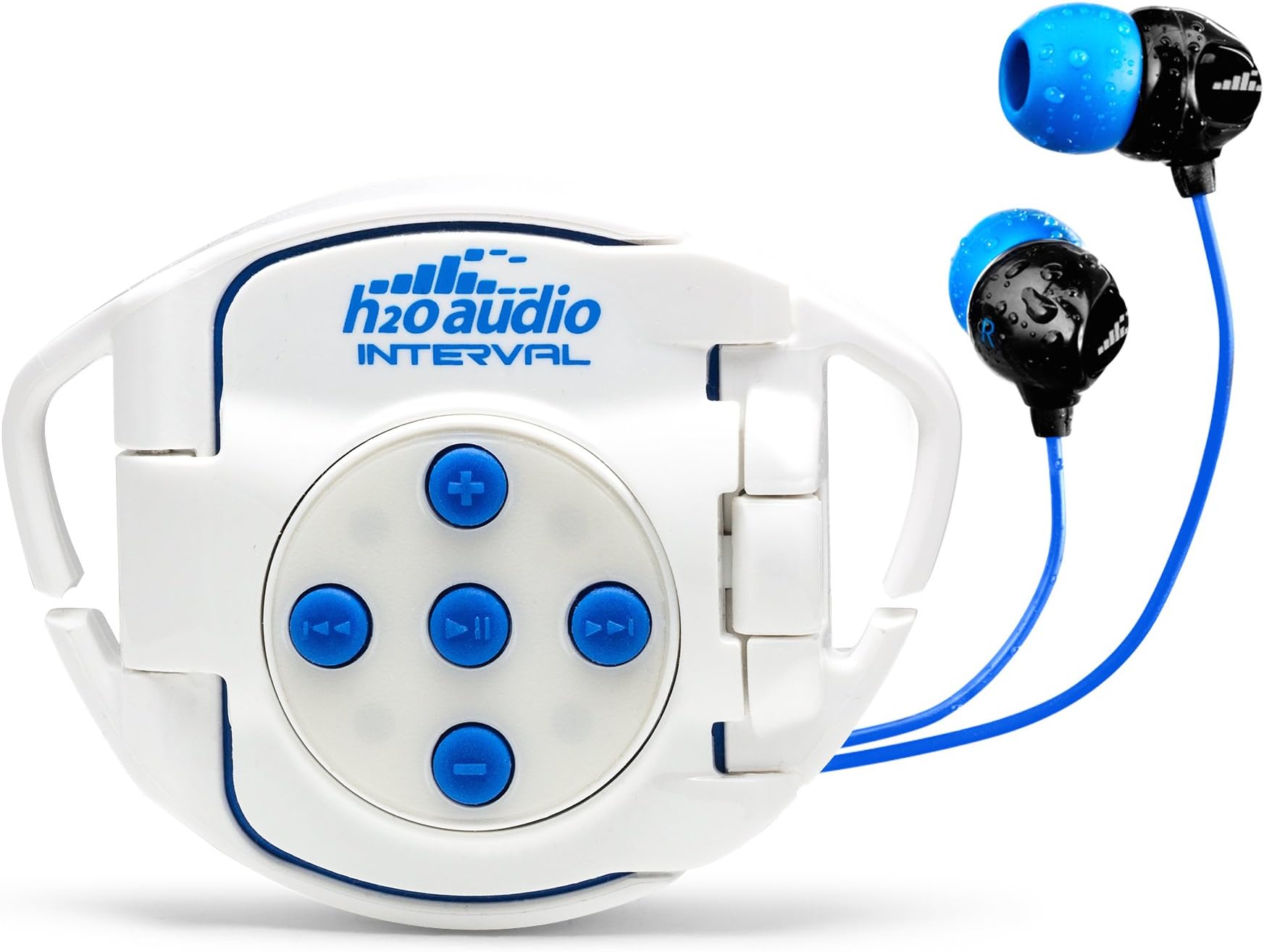 H2O Audio 100% Waterproof Headphones & Waterproof iPod Shuffle Case Swim Solution, Superior Sound and Construction includes 1 Year Warranty