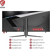 MSI MAG401QR écran plat de PC 101,6 cm (40") 3440 x 1440 pixels UltraWide Quad HD Noir - 6
