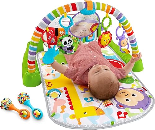 Miniatura 2 de Fisher-Price Deluxe Kick n Play Juguete de piano para niños na
