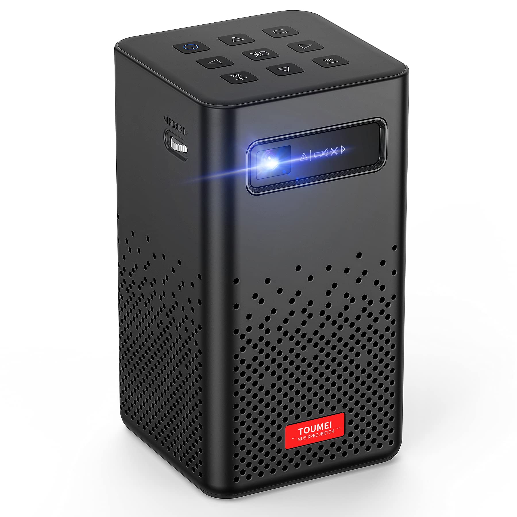 TOUMEI　ANDROID SMART PROJECTOR Toumei V8 3D Smart DLP Projector - 800 ANSI Lumens Portability