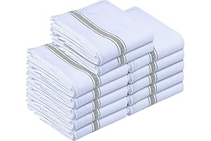 Utopia Towels Premium Dish Towels 15 x 25 Inches - 100% Ring...