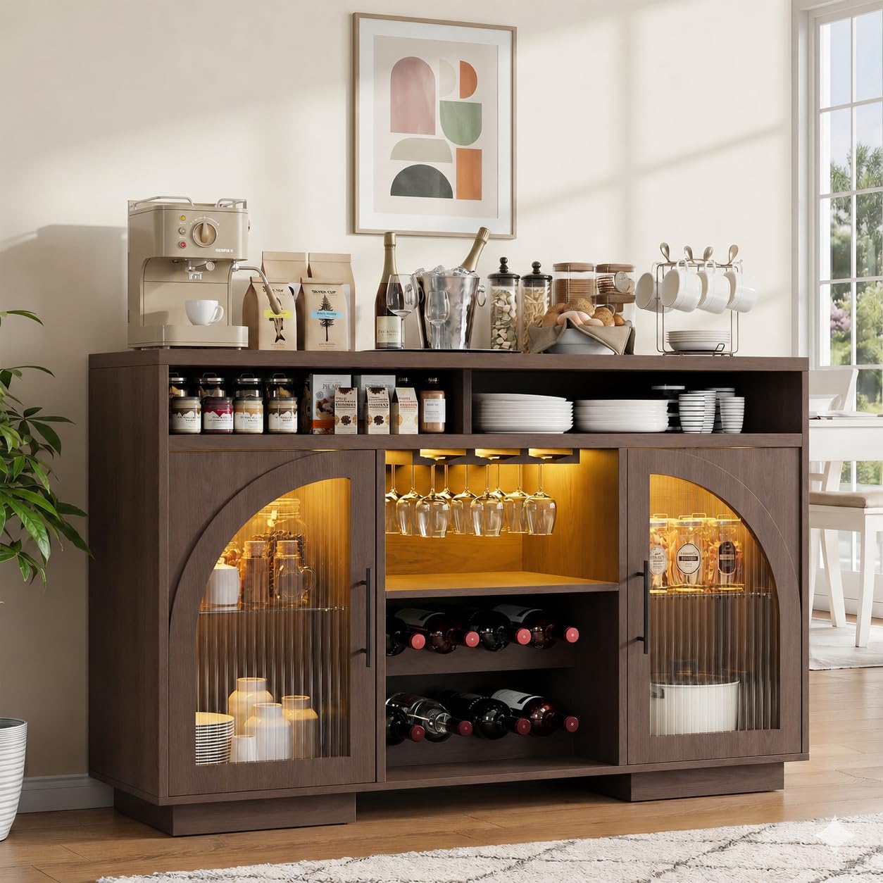 SOLACE 54" LED Wine Bar