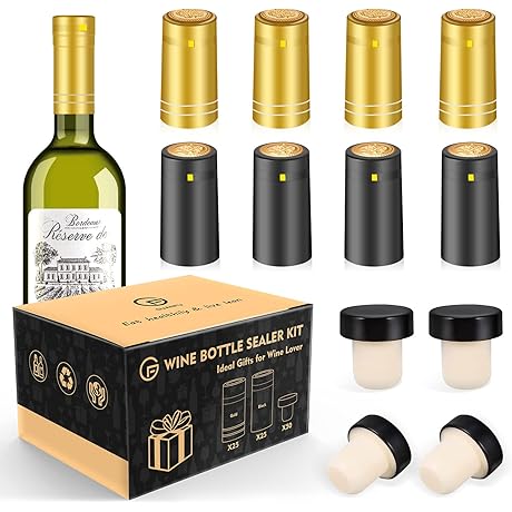 50-bottle GUANFU Wine Bottle Sealer Kit