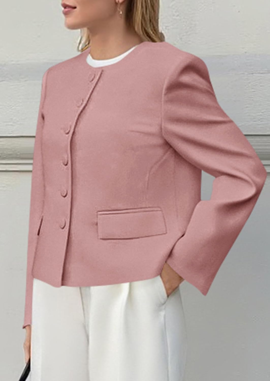 PRETTYGARDEN Women Blazers Business Casual Outfits 2026 Fall Fashion Long Sleeve Professional Office Work Suit Jacket Clothes - Image 6