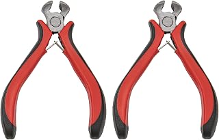 2Pcs Yootones Professional Guitar Bass String Fret Puller Removal Cutting Pliers Fret Nipper Tool Compatible with Luthier Repair Tool