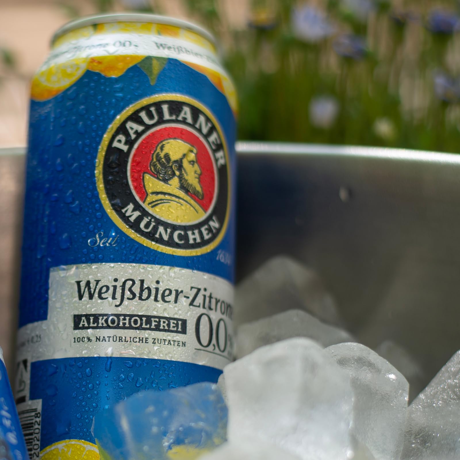 Paulaner Weißbier-Zitrone Alkoholfrei 0,0%• erfrischend-fruchtig•EINWEG(24x0,5l)