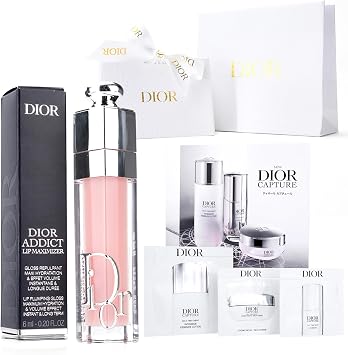Dior Addict Lip Maximizer #001 Pink, 0.2 fl oz 6 ml, Includes Bonus Lip Gloss, Lip Care, Birthday, Mothers Day, Anniversary, White Day, Returns, Christmas, Present, Present, Cosmetics, Cosmetics