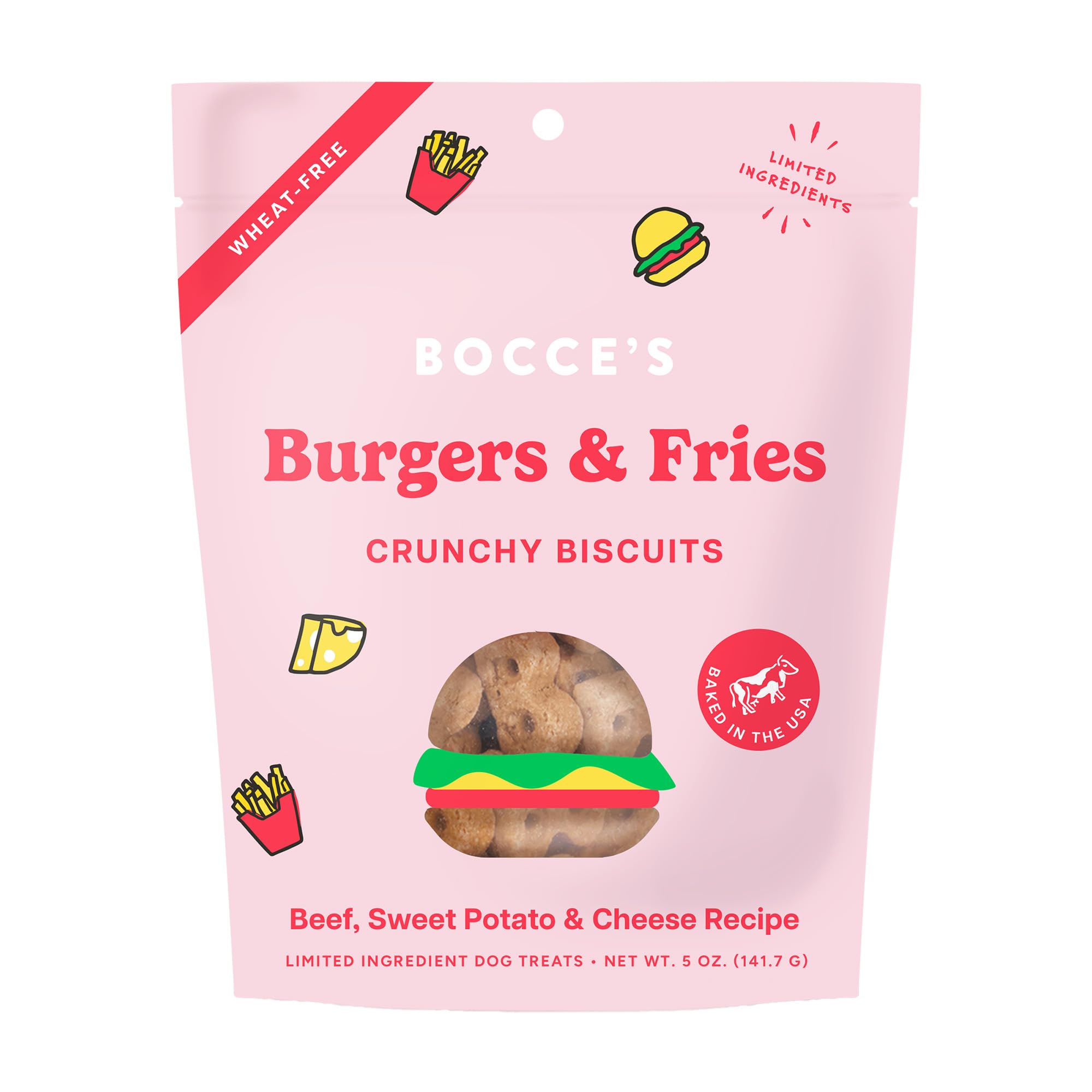 Bocce's Bakery Burgers Fries