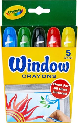 Crayola lavable Ventana Crayons 5set cyo529765