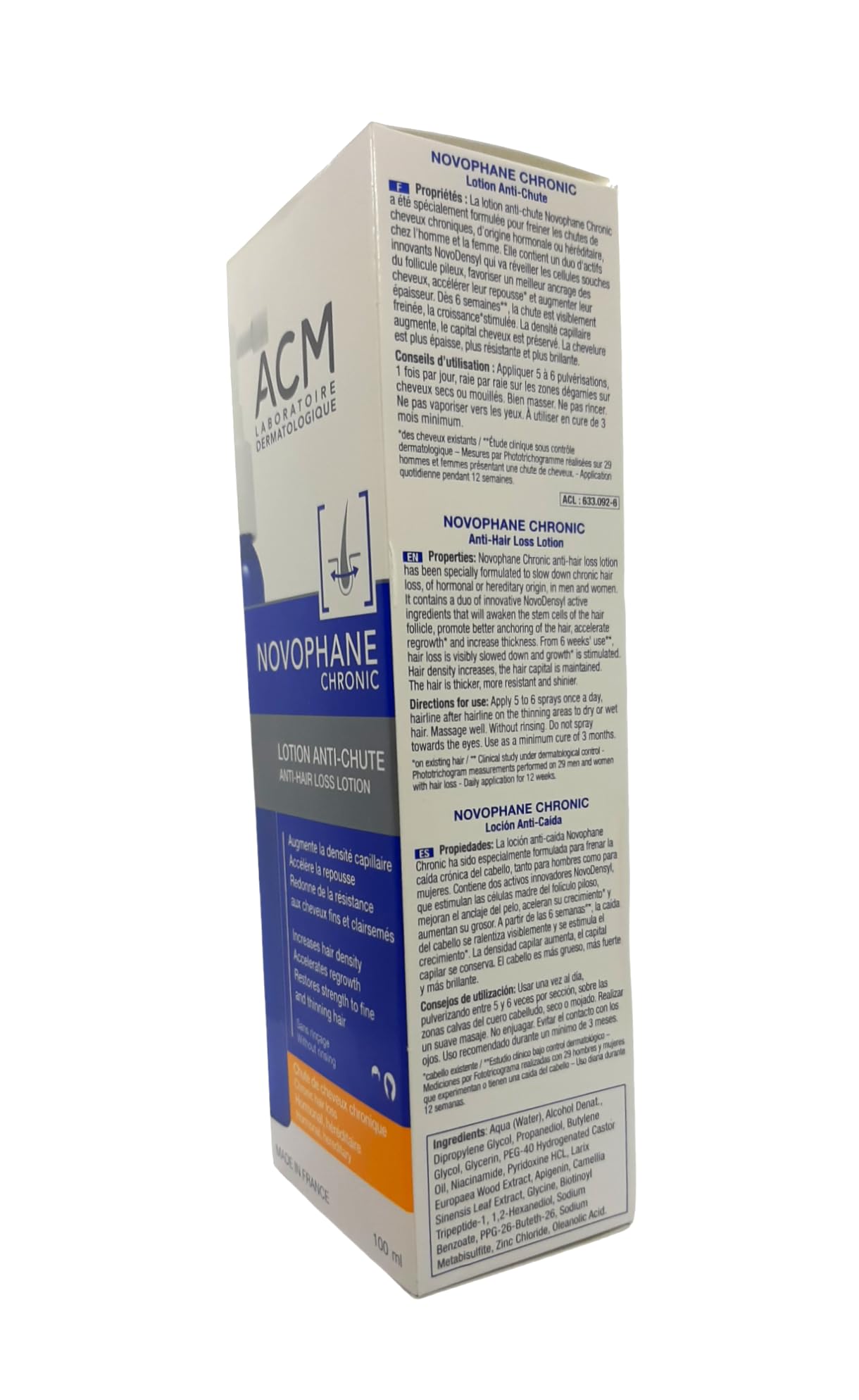 ACM Novophane Chronic Lotion Anti-Chute 100ml