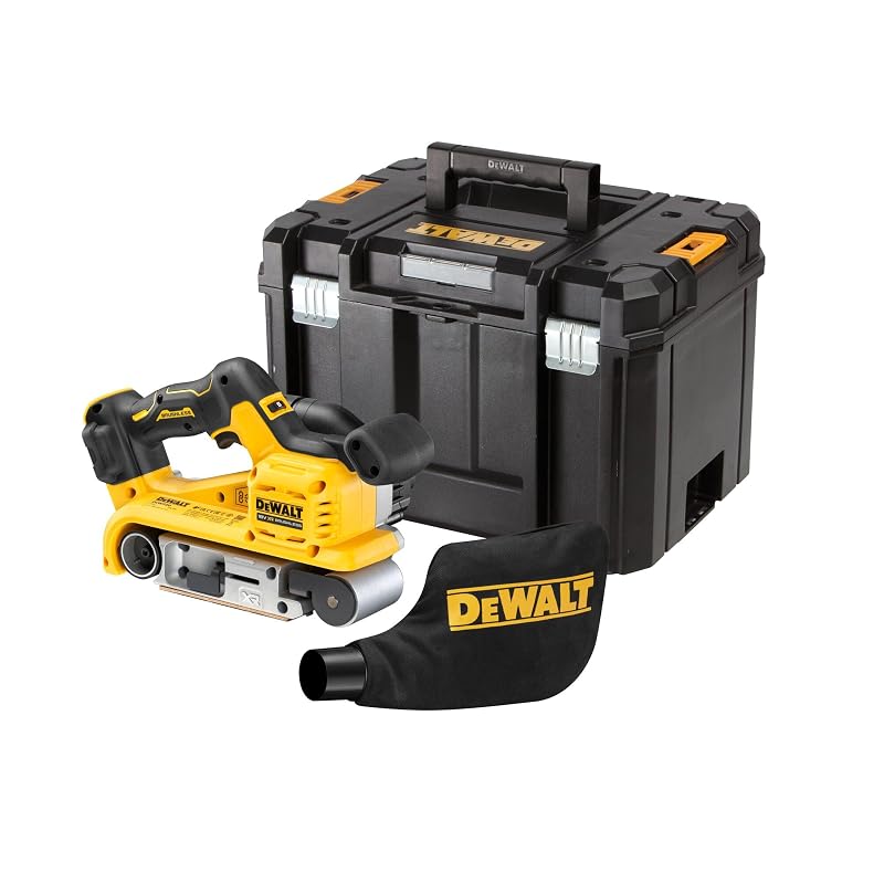 DEWALT DCW220 Akku-Bandschleifer XR 18V bruestenlos als Marktfuehrer 2026