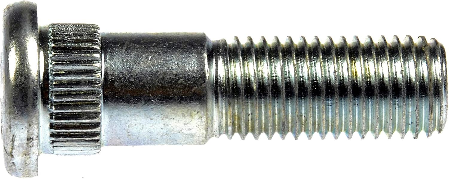 Dorman 610-473 M12-1.50 Serrated Wheel Stud - 14.73 mm Knurl, 45.53 mm Length, 10 Pack Universal Fit