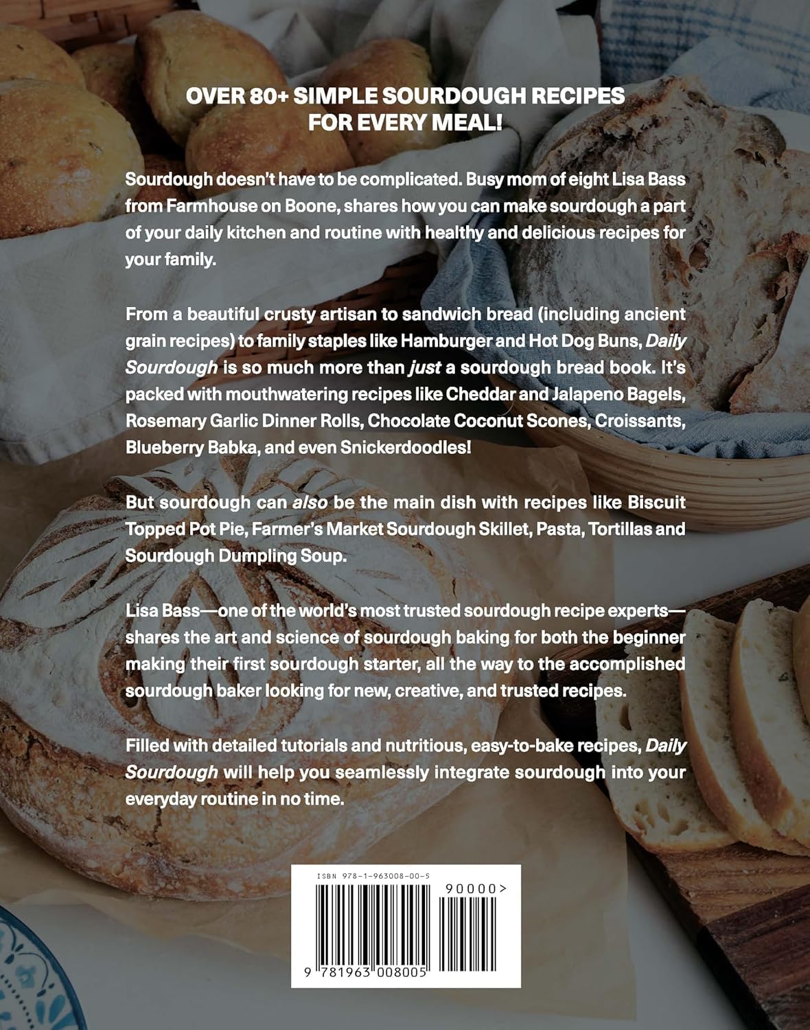 Masa madre diaria: recetas saludables para cada comida