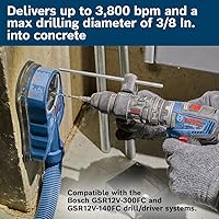 Vista 12 de Bosch GSR12V-140FCB22 12V Max Drill/Driver with 5-In-1 Flexiclick® System and (2) 2.0 Ah