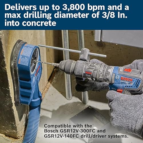 Miniatura 12 de Bosch GSR12V-140FCB22 12V Max Drill/Driver with 5-In-1 Flexiclick® System and (2) 2.0 Ah Batteries