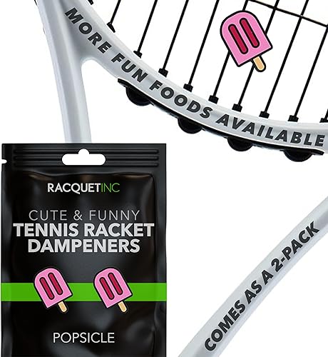Miniatura 30 de Racquet Inc Regalos de Tenis - Amortiguadores de Vibración para Raqueta de Tenis - Absorbe Choques, Reduce la Vibración de las Cuerdas para Mejor