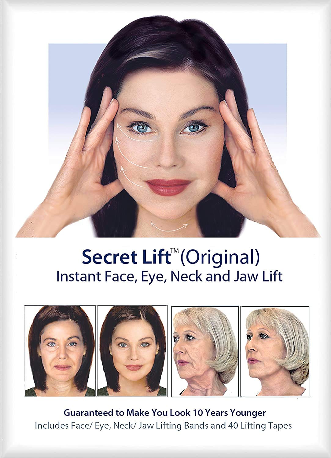 Secret Lift Pro -Neck and Eye Lift (Dark and Light Hair)