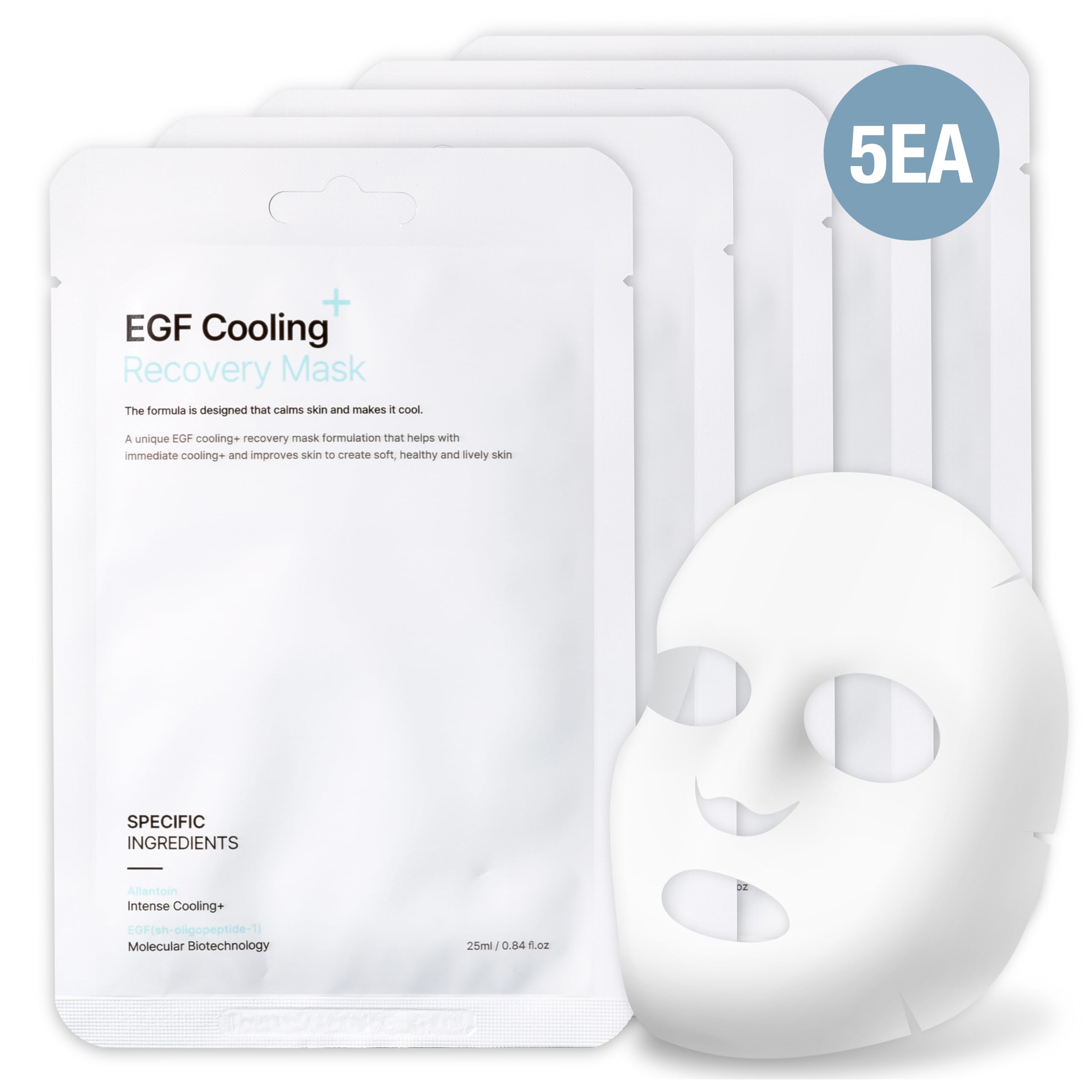 Amazon.com : POESIA EGF Peptide Sheet Mask | Cooling & Soothing