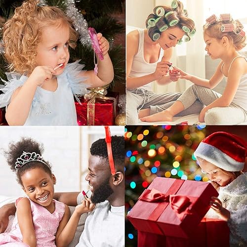 Miniatura 8 de For Ideahome Juguetes de maquillaje lavables para niñas, juego de maquillaje real, kit de maquillaje para niñas pequeñas, princesa, regalo