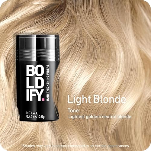 Miniatura 11 de BOLDIFY - Fibras de pelo para el cabello fino (gris), indetectables, botella de 2 onzas; oculta completamente la pérdida de cabello en 15 segundos