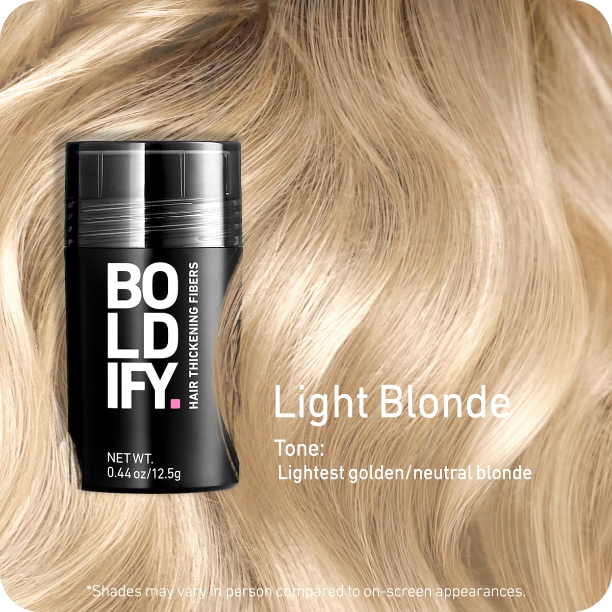 BOLDIFY Hair Fibres (12.5g), Fill In Thinning and Fine Hair for an Instantly Fuller Thicker Look, 14 Shades for Women and Men - Image 2