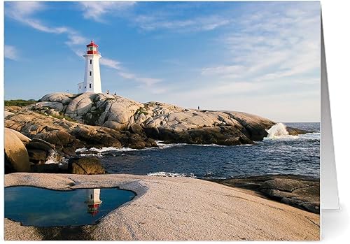 Miniatura 2 de 20 tarjetas de felicitación en blanco con fotos temáticas naturales y naturales con sobres. (hermosos paisajes)