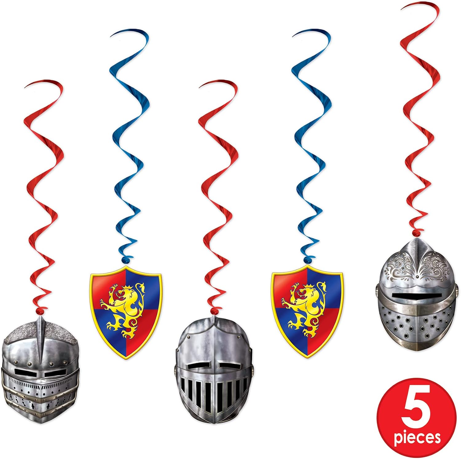Medieval Whirls (5/Pkg)